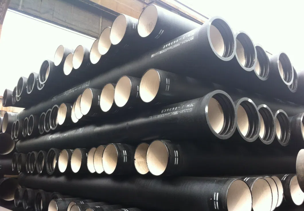 Professional ISO2531 En 545 En 598 Tyton Push-in Joint Centrifugal Casting Ductile Iron Pipes