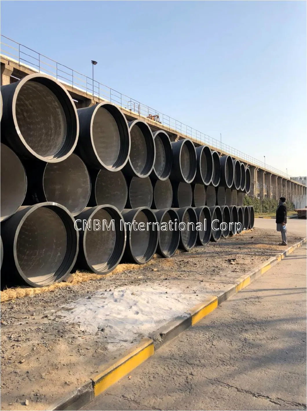 Ductile Iron Pipe Cemet Lining +Zinc Coating Bitumen Painting